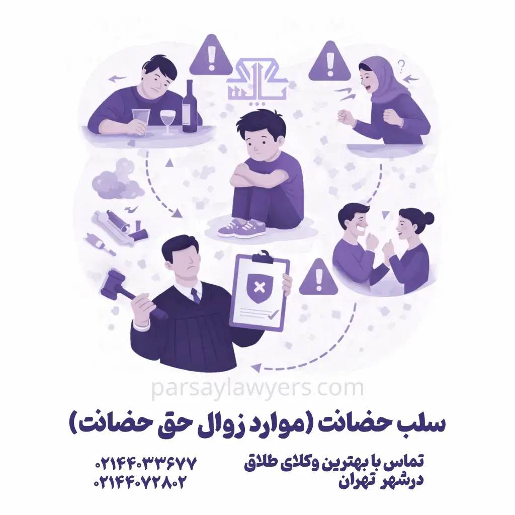 سلب حضانت (موارد زوال حق حضانت)